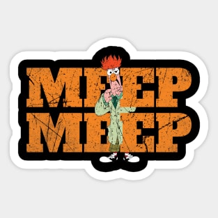 Muppets Cartoon Retro Sticker